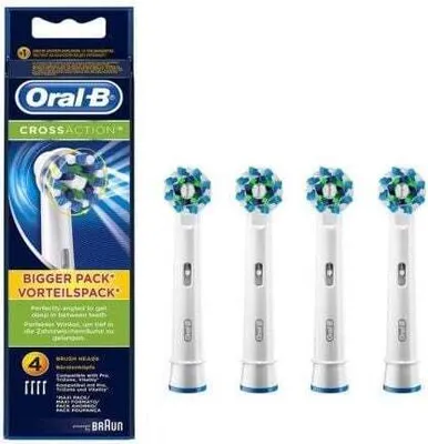 Obrázok produktu pre Náhradné kefky Oral-B Cross Action CleanMaximiser 4 ks.