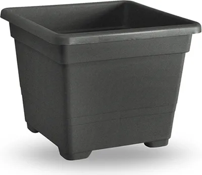 Produktbild von Blumentopf QUADRATO 22x22cm anthrazit