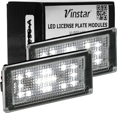 Produktbild von Vinstar LED Kennzeichenbeleuchtung kompatibel mit BMW 7er E65 E66 E67 Limousine 2005-2008