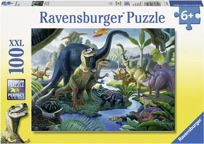 Produktbild von RAVENSBURGER Puzzle Land der Giganten XXL 100 Teile