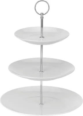 Produktbild von Etáž se 3 policemi - porcelán