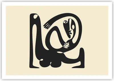 Produktbild von Poster - Poster ohne Rahmen - Surreal Charakter Kontrast - 100x70 cm - Wand Bild - Wanddeko - Wandbilder - Kunstposter - Wandposter - Bilder - Kunstdruck - Wanddekoration - Wandbild - P2XAA100x70-4615