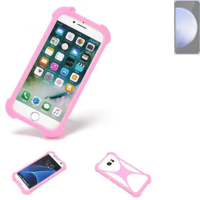 Produktbild von K-S-Trade Handy Hülle kompatibel mit Samsung Galaxy S23 FE SM8450 Schutz Hülle Bumper Silikon Schutz Hülle Cover Case Silikoncase Silikonbumper TPU