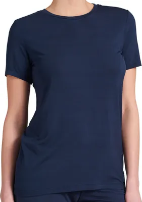 Produktbild von Schiesser Damen T-Shirt Gr. 40  blau