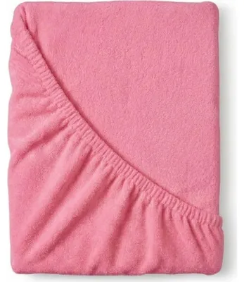 Produktbild von Frottee-Bettlaken rosa