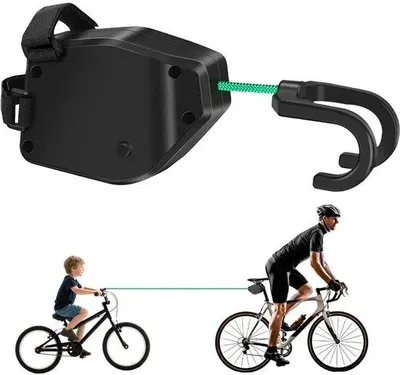 Produktbild von Kinderfahrrad-Spannschlauch, 2,5 m Fahrrad-Zugkabel für Kinder, ziehbarer Zugkabel, ziehbarer Fahrrad-Zughilfe, Fahrrad-Zugkabel für E-Bikes, Kinderfahrrad, Mountainbike