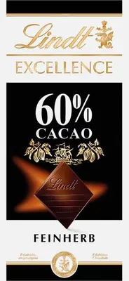 Produktbild von Lindt Excellence 60% Cacao Feinherb Tafel 100g