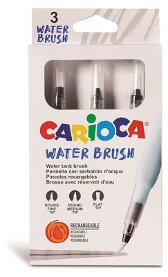 Produktbild von Carioca nachfüllbare Wasserbürsten - 3 Stück