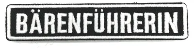 Produktbild von Textilaufnäher mit Klettverschluss, Motiv: Bärenleid