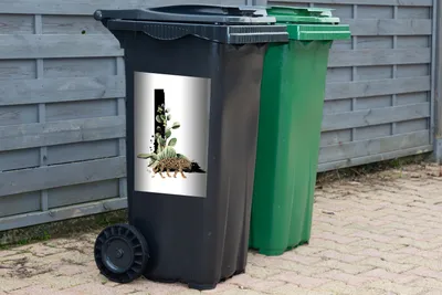 Produktbild von MuchoWow® - Mültonnen-sticker - Sticker - Aufkleber für die Mülltonne