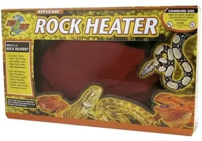 Productafbeelding van Zoo Med ReptiCare Rock Heater Giant 15W | realistische warmtesteen voor grote terraria