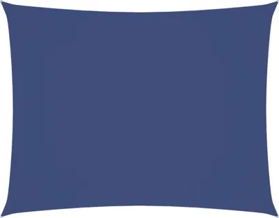 Image de vidaXL Voile d'ombrage Oxford rectangulaire 3x6 m bleu