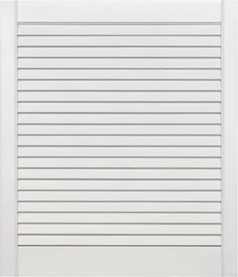 Produktbild von ben+camilla.com offene Lamellentür 69x59,4cm weiß PREMIUM LACKIERT Massivholz Kiefer