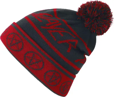 Produktbild von Slayer Mütze Uni Beanie schwarz/rot Standard