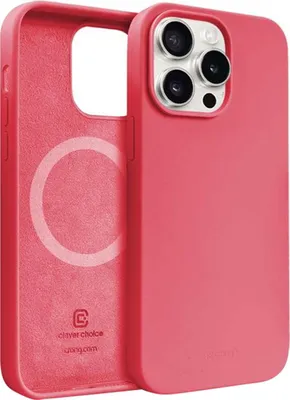 Produktbild von Crong CRGCOLRMIP1561PDPNK, Cover, Apple, iPhone 15 Pro, 15,5 cm (6.1"), Pink