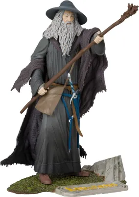 Produktbild von McFarlane Toys Herr der Ringe Movie Maniacs Actionfigur Gandalf 18 cm MCF14007