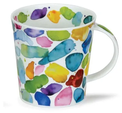 Becher Blobs Green, Knochenporzellan, 480 ml, 1 Stück
