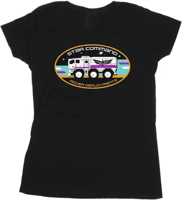Produktbild von Disney - "Lightyear Rover Deployment" T-Shirt für Damen BI29014 (XXL) (Schwarz)