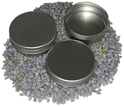 Produktbild von 10 Blechdosen Aluminium Irina 35 ml mit Schraubdeckel