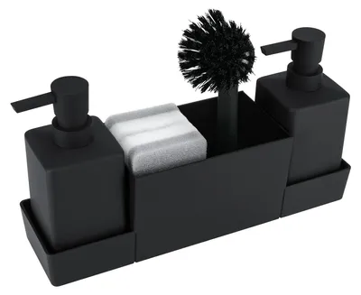 Immagine prodotto di Organizzatore da cucina con dispenser per sapone e portaspugna