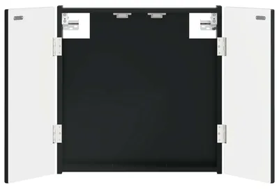 Immagine prodotto di vidaXL Armadietto per bersaglio da freccette ARNHEM, nero, 52,5 x 10,5 x 53,5 cm