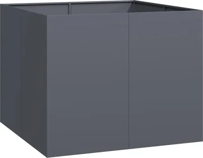 Zdjęcie produktu dla Doniczka Antracyt 100x100x80 cm Stal