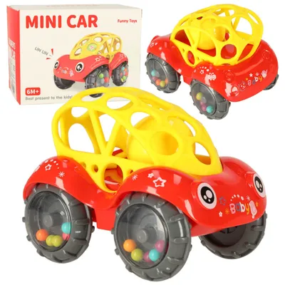 Image de Jouet hochet voiture avec boules