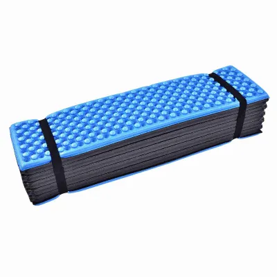 Produktbild von Outdoor -Schaumcampingmatte Klapperzzelt Schlafkissen wasserdichte Matratze (blau)