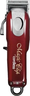 Produktbild von Wahl Haarschneidemaschine Magic Clip Cordless bordeux/silber Haarschneider