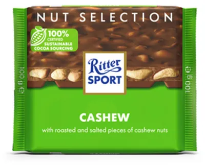 Produktbild von Ritter Sport Nussklasse 100g Cashew