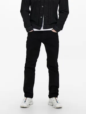 Produktbild von Regular Fit Jeans Straight Denim Stretch Hose Pants ONSWEFT -