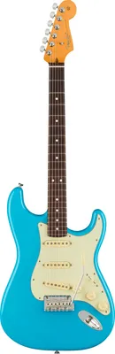 Zdjęcie produktu dla Fender American Professional II Stratocaster RW Miami Blue Gitara elektryczna