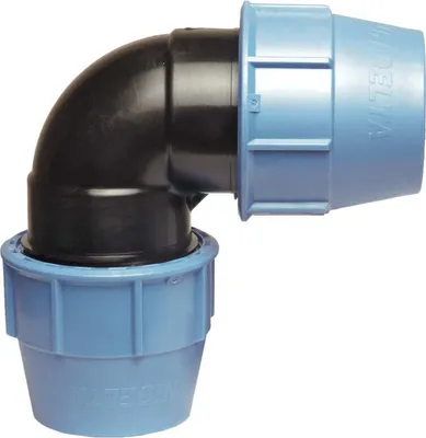 Produktbild von PVC FlexFit Winkel 90° Klemm x Klemm Ø 50 mm