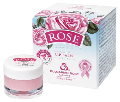 Obrázek produktu pro Balzm na rty Bulgarian Rose Rose Original, 5 g