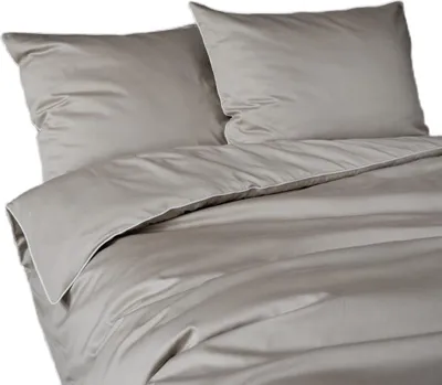 Produktbild von Bettwäsche-Set aus reiner Baumwolle 160x200 Beige Premium