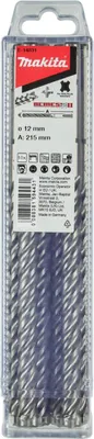 Zdjęcie produktu dla Młotowiertarka Makita SDS-PLUS, Nemesis II, 12 x 215 mm, 10 szt. SDS-PLUS - Nemesis 2 - 12 x 215 mm - 10 szt