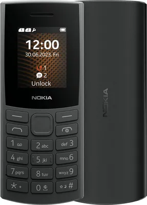 Zdjęcie produktu dla Nokia 105 (2023) Dual-SIM, kolor węglowy, nowy