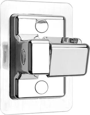 Immagine prodotto di Supporti per doccetta girevoli a 360 gradi, supporti universali senza foratura, supporti adesivi da 12 cm × 8 cm