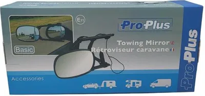 Produktbild von ProPlus Basic caravanspiegel universal schwarz