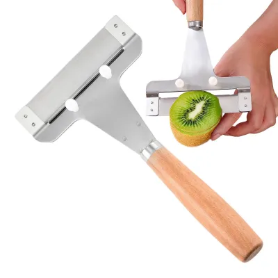 Productafbeelding van Roestvrijstalen Schilmes met Houten Handvat