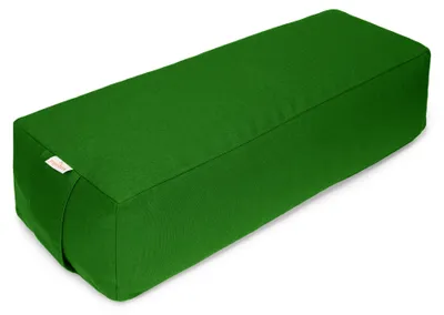 Zdjęcie produktu dla yogabox Poduszka prostokątna do jogi i pilatesu BASIC – oliwkowa 60 x 20 x 14 cm Łuski gryki