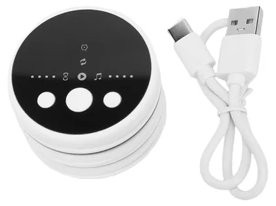 Produktbild von Knochenleitungs-Bluetooth-Lautsprecher – kabelloses Musik-Kissen für den Schlaf mit 8 Stunden Spielzeit, wiederaufladbar für einen angenehmen Schlaf