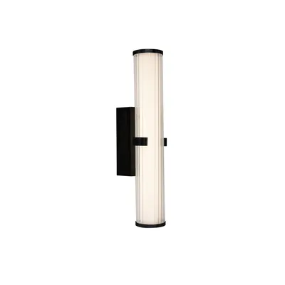 Produktbild von LED Wandleuchte, Up Down, dimmbar, schwarz, weiß, H 43 cm