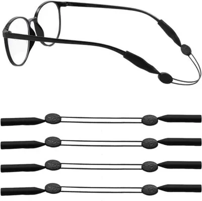 Produktbild von Schwimmbrillehalter - antischleudernd - 4 Stück - schwarz