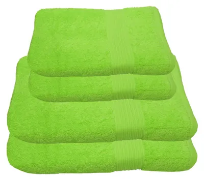Produktbild von Julie Julsen® Handtuch SET  2x 70/140 und 2x 50/100  Julie Julsen Handtuch Farbe:Apfelgrün