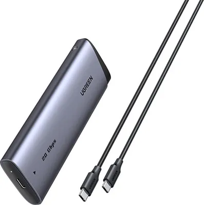 Zdjęcie produktu dla Obudowa Na Dysk Ssd Ugreen Cm767, Usb-C, M.2 Nvme/Sata