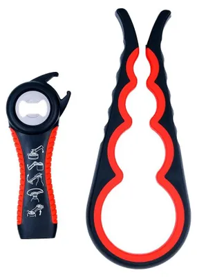 Zdjęcie produktu dla Otwieracz do puszek - Ergonomiczny - Antypoślizgowy - Wielofunkcyjny - Dla osób starszych - Dla osób z artretyzmem - Trwała konstrukcja - Naczynia kuchenne