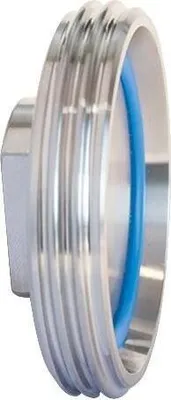 Produktbild von Milchrohrverschraubung Endstopfen Edelstahl (1.4301) 100 Nenngre 130 x 1/4