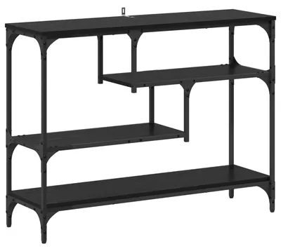 Obrázek produktu pro Konzolový stolek Černý dub 100 x 30 x 75 cm Kompozitní dřevo