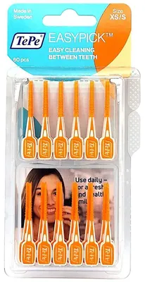 Produktbild von TePe Easy Pick XS/S orange Neu 60 Stück